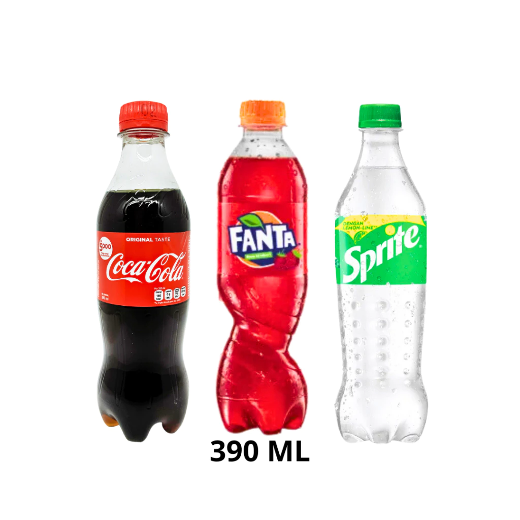 Fanta/Cola/Sprite 390mL(SERU)